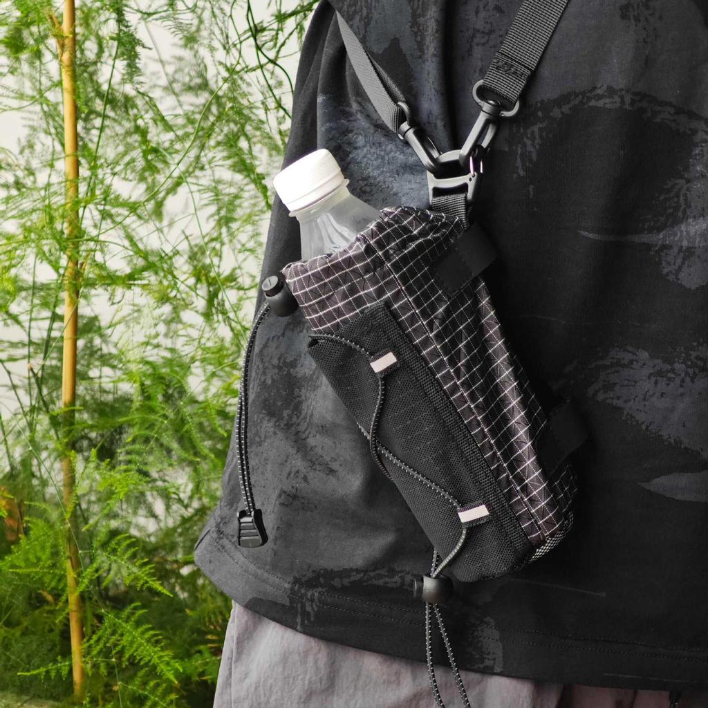 Waterproof Outdoor Phone & Water Bottle Shoulder Bag for Hiking & Mountaineering