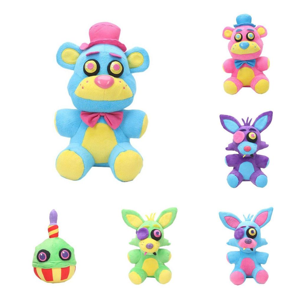 7 Five Blue Nights At Freddys Fnaf Horror Game Plush Doll Kids Toy Gifts