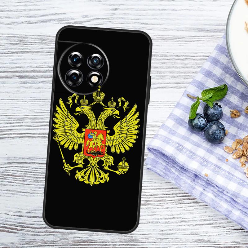 Russia Russian Coat Of Arms Case For OnePlus Nord CE 5 4 3 2 Lite N20 N30 OnePlus 15R 13T 13R 12R 10T 10R 11 13 15 Cover