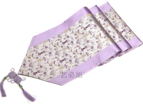 Chinese Style Rural Fashion Table Flag Modern Minimalist Brocade Dining Table Cloth Multi Color Tea Table Cloth Art Table Flag