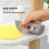 Pet Hair Remover: Soft Rubber Brush & Lint Roller for Cats and Dogs