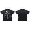 BeatStreet New Summer Streetwear Hot Drill American Trend Short Sleeves T-shirt Loose Men Women Cotton Hip Hop Tops Tees with Tags T Shirt