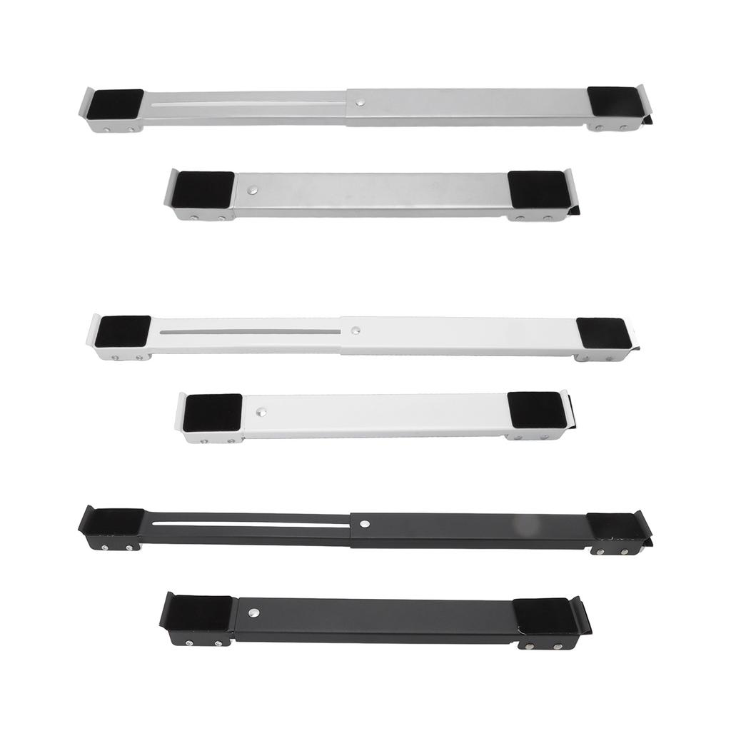 2pcs Furniture Appliance Roller Steel 300kg Load Bearing Stretchable Machine Moving Base for Dishwas