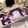 Kawaii Anime Girl H-Hyuga H-Hinata Mousepad XXL Gaming Keyboard Non Slip Laptop Desk Mat N-NarutoS Theme Large PC Gamer Desk Pad