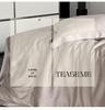 Nordic Style Lyocell Jacquard 4-Piece Luxury Summer Duvet Cover Set