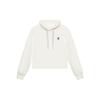 New MLB New York Yankees Basic Collection 24FW Cropped Hoodie Unisex Cream 3FHDBA144-50CRS