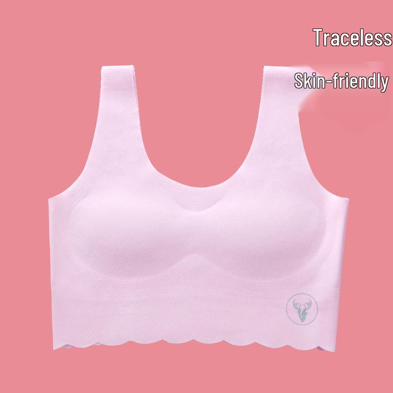 Girls Padded Bra for Ages 9-16, Teens & Tweens Medium розовый