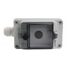 Outdoor IP66 Single Hole Control Button Box with Leak Proof Switch and Protective Cover for Industrial Applications