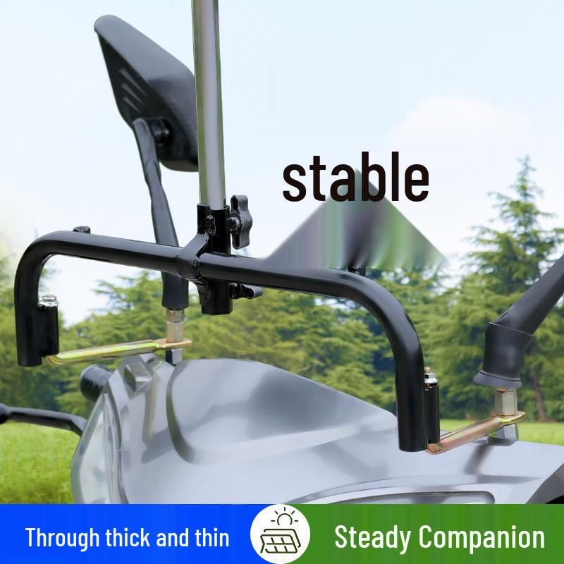 

Retractable Electric Vehicle Sunshade Canopy for Cars and Motorcycles