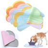Silikon-Futtermatte für Hunde und Katzen, Futternapf, Futterunterlage, antihaftbeschichtet, wasserdicht, Futterunterlage für Tiere, Futtertablett für Welpen, Wasserkissen, Tischset