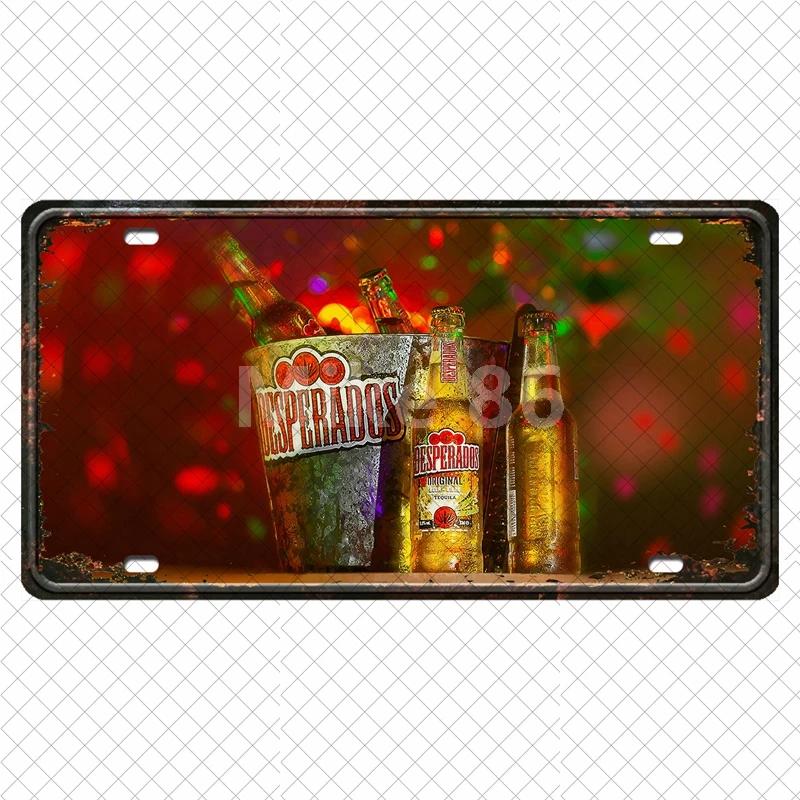 [ Mike86 ] Orval  Duvel Belgian Beer  Wine Painting Tin Poster Metal Sign Decoration DC-21 15*30 CM Home Decor