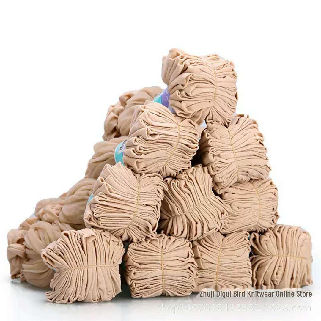 

Ultra-Thin Transparent Crystal Stockings - Anti-Snagging & Invisible for Summer and Autumn One Size