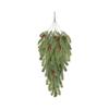 Simulated Hanging Pine Needle Branches Hanging Snowy Norfolk Pine Needles  Indoor