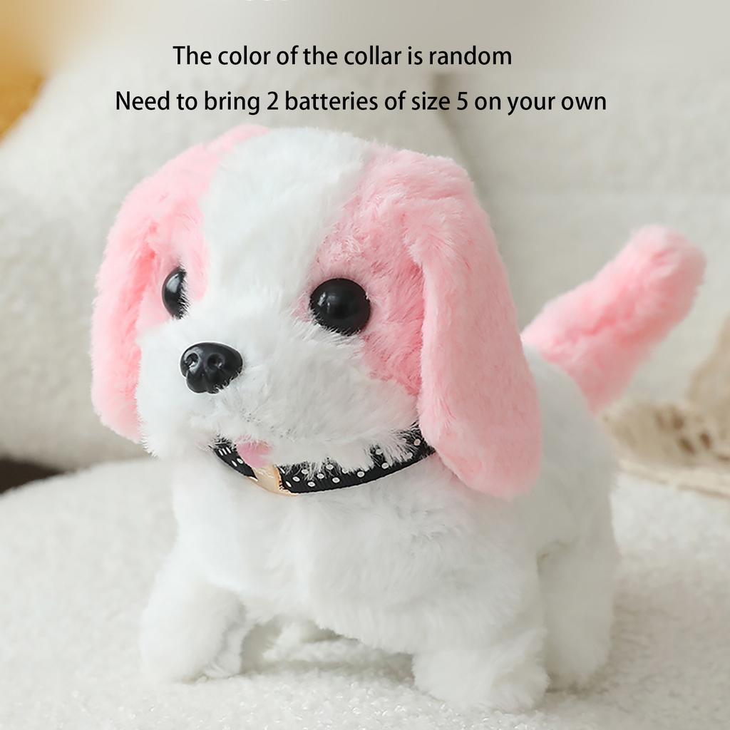 Simulated Plush Toy Dog, Children'S Robotic Dog, Walking And Barking Toy, Electronic Pet Dog Gift