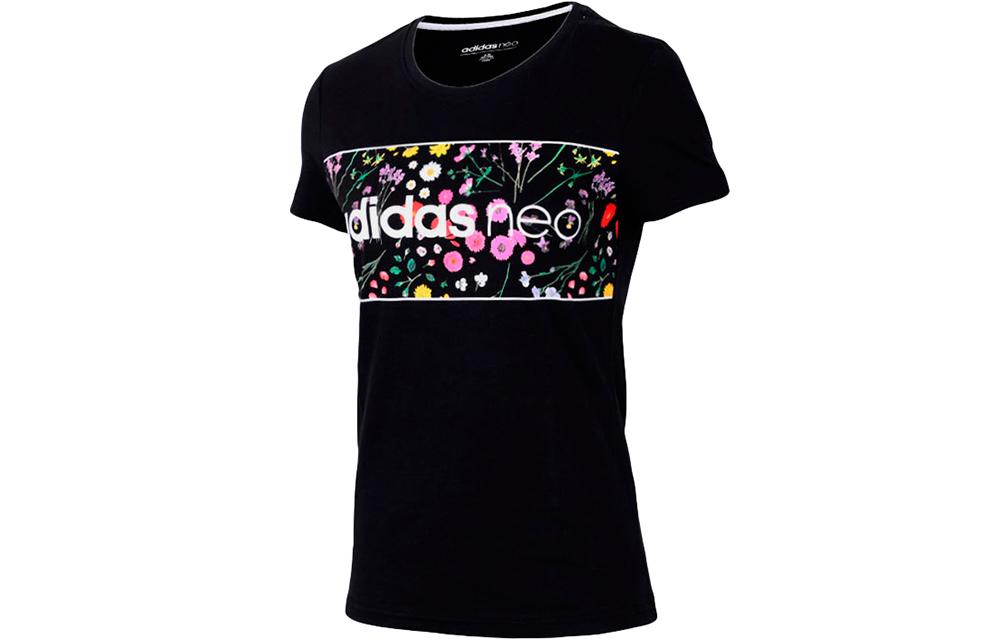 Adidas Neo T Shirt Women s Black CV9240 XS