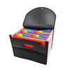 A4 Accordion File Folder with 25 Pockets, Color Inner Pages, and Lanyard Flap (PP Material)