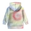 Girls' Hooded Tie-Dye Sweatshirt - Pullover Print Top