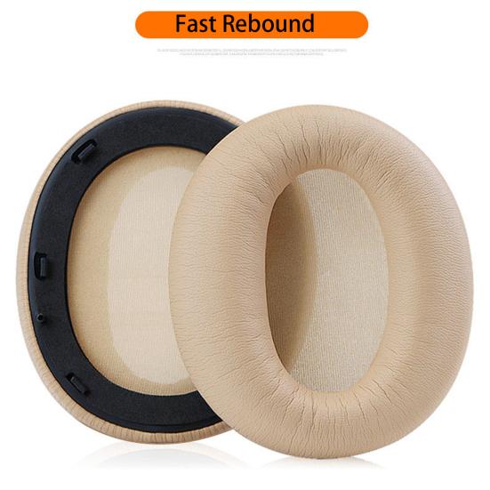 1 Stk. Kopfhörer Weiche Schnell Rückfedernde Abdeckung Schmutzabweisendes Kunstleder Ergonomie Kopfhörer Kissen