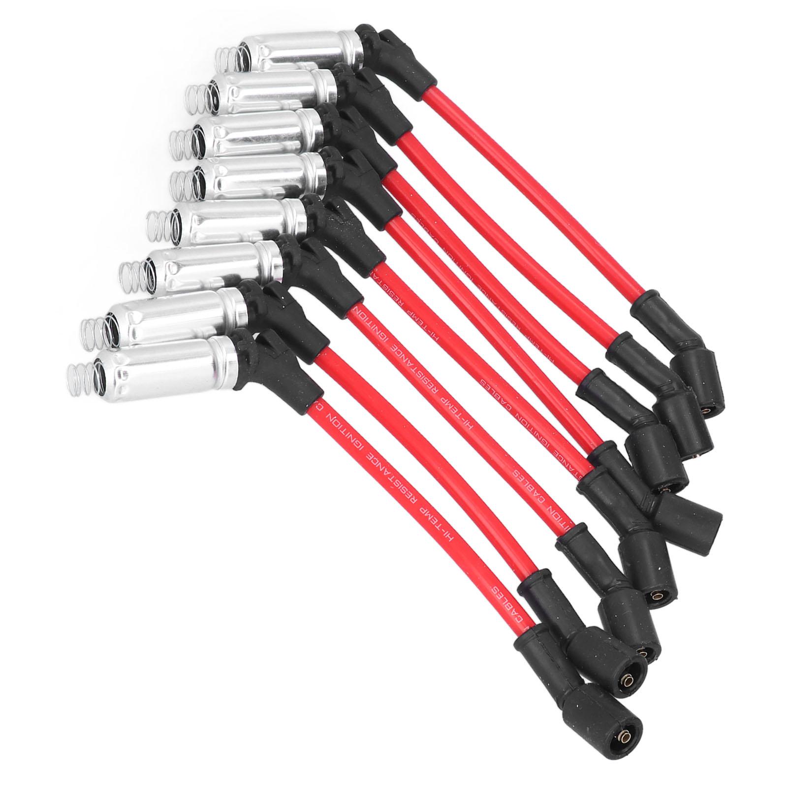 

Комплект из 8 высокопроизводительных проводов зажигания для свечей зажигания 10,2 мм для замены для CHEVY V8 20002009