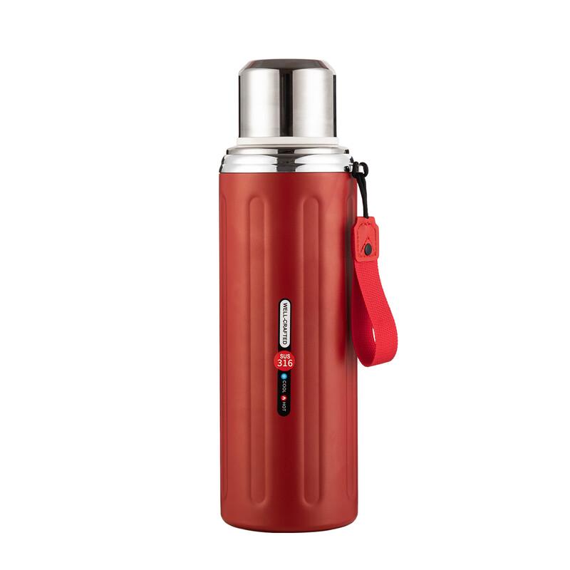 Shangqi Large Capacity Insulated Water Bottle with Pop-Up Lid