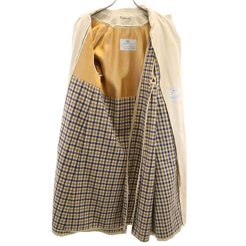 Aquascutum 70s 80s Vintage made in England Stainless collar coat Women Used