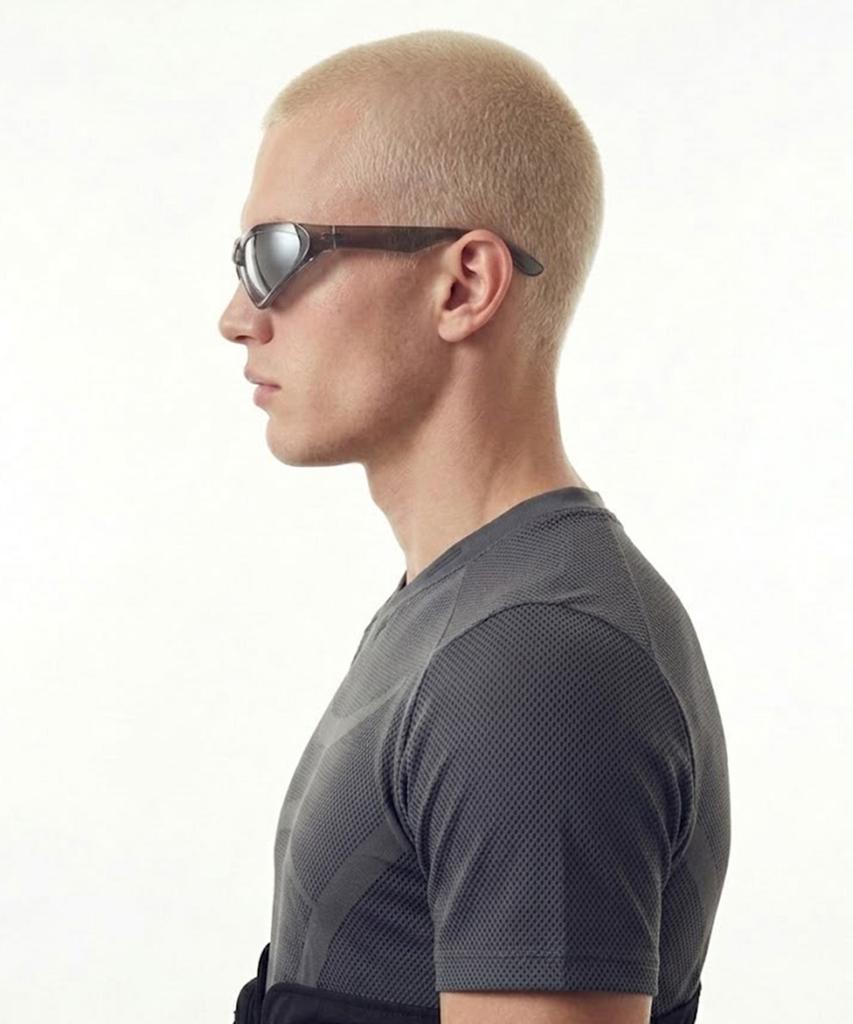 Lukadiseu Lk37 Cipher Curved Sunglasses