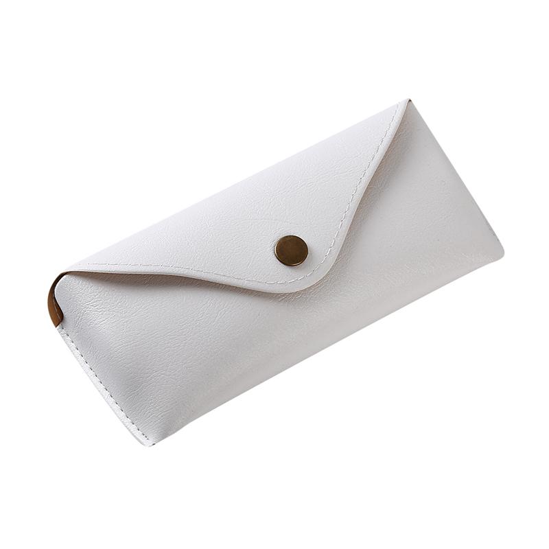 Pressed Soft Leather Handmade Eye Glasses Bag Sunglasses Box