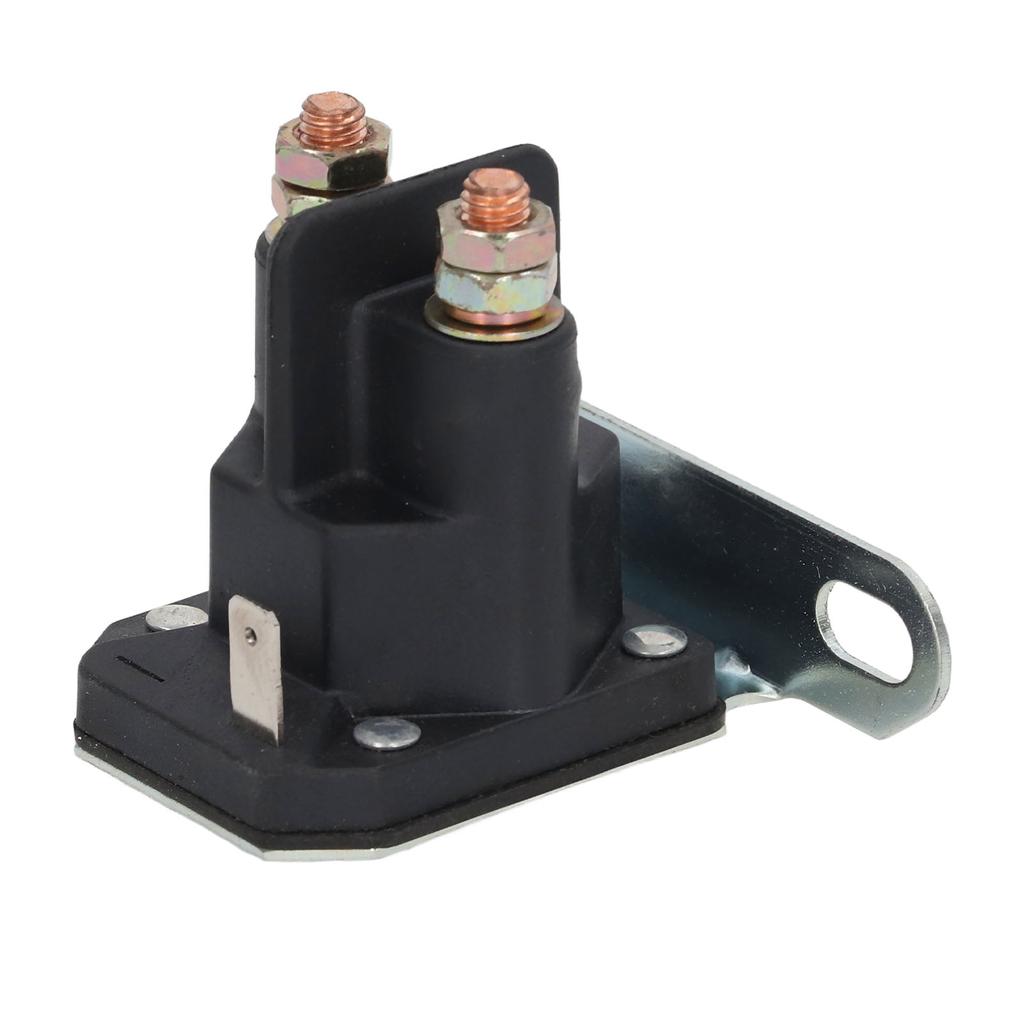 Lawn Mower Relay ABS Shell Brass Coil Starter Solenoid Relay for Vehicle Home Appliances 12V 4.8W