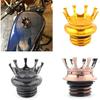 King Crown Gas Cap Fuel Tank Motorcycle Fuel Gas Tank Cap Crown