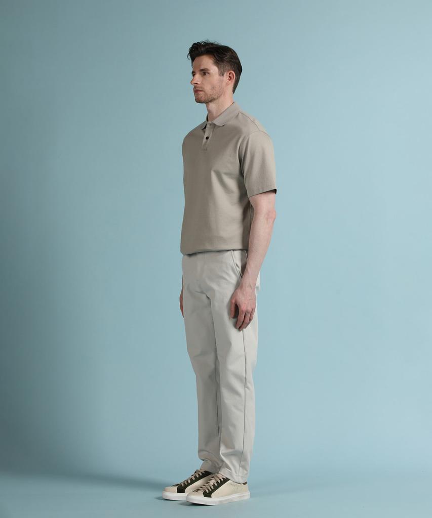 PANICALE Beige Lyocell Blend Polo Shirt