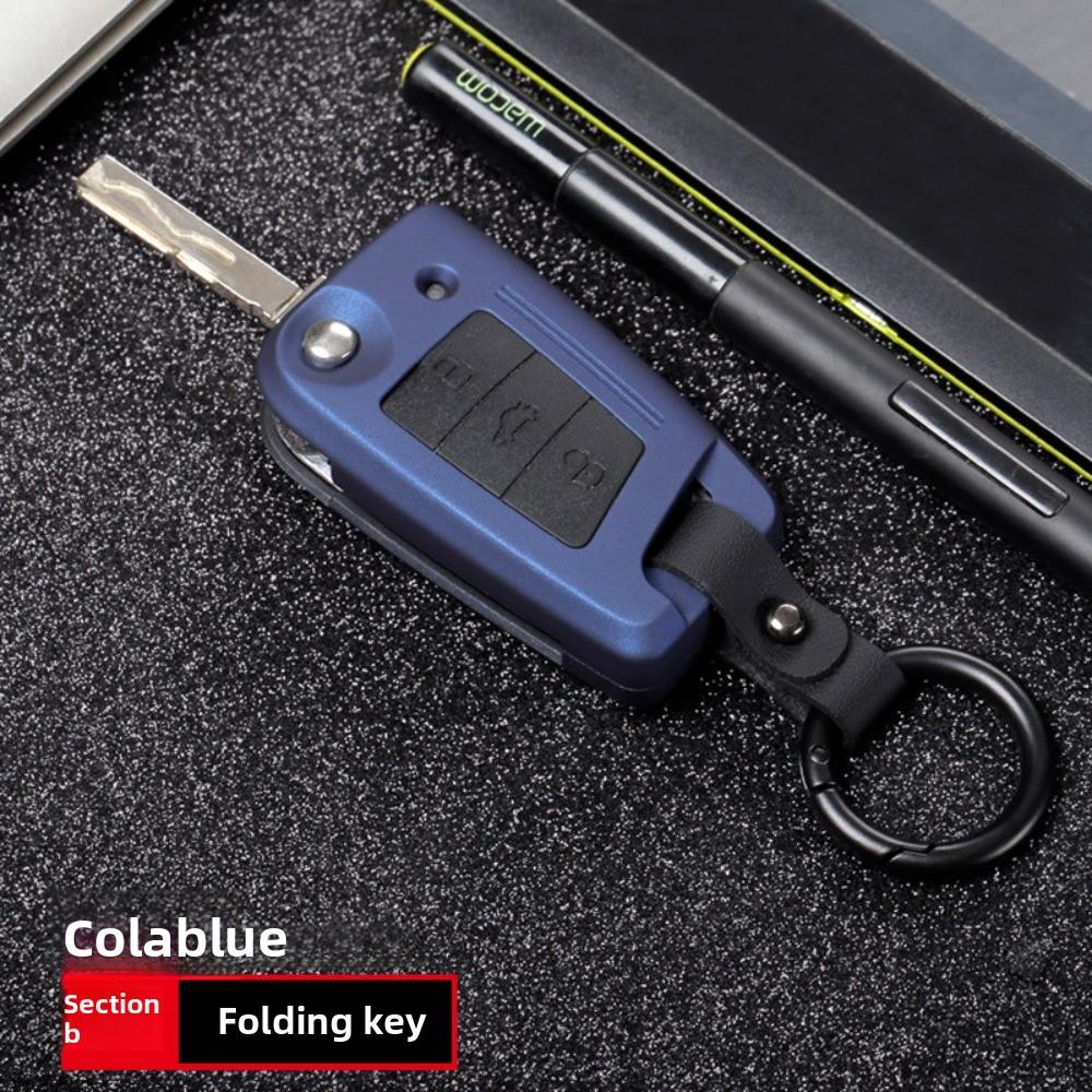 For VW Key Case for Magotan Passat Tiguan L Touareg Golf T-Roc Sagitar Car Keys Holder