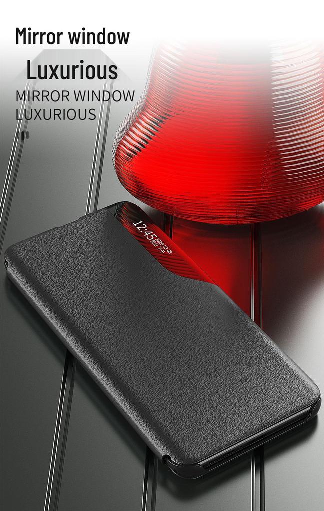 Samsung S26 Ultra Magnetic Flip Leather Phone Case - Anti-Fall & Smart Sleep Holder