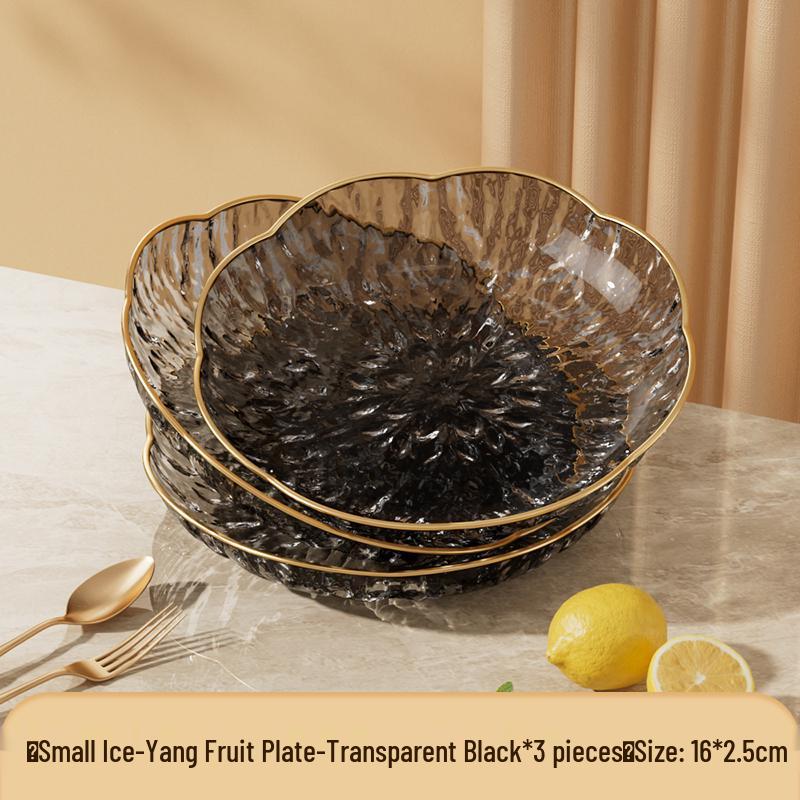 Modern Luxury Fruit and Snack Display Plate for Living Room