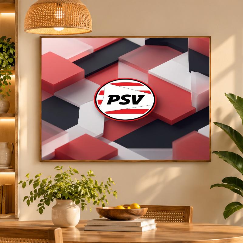 5D Diamond Painting PSV Eindhoven FC DIY Full Drill Diamond Art Kit Home Decoration