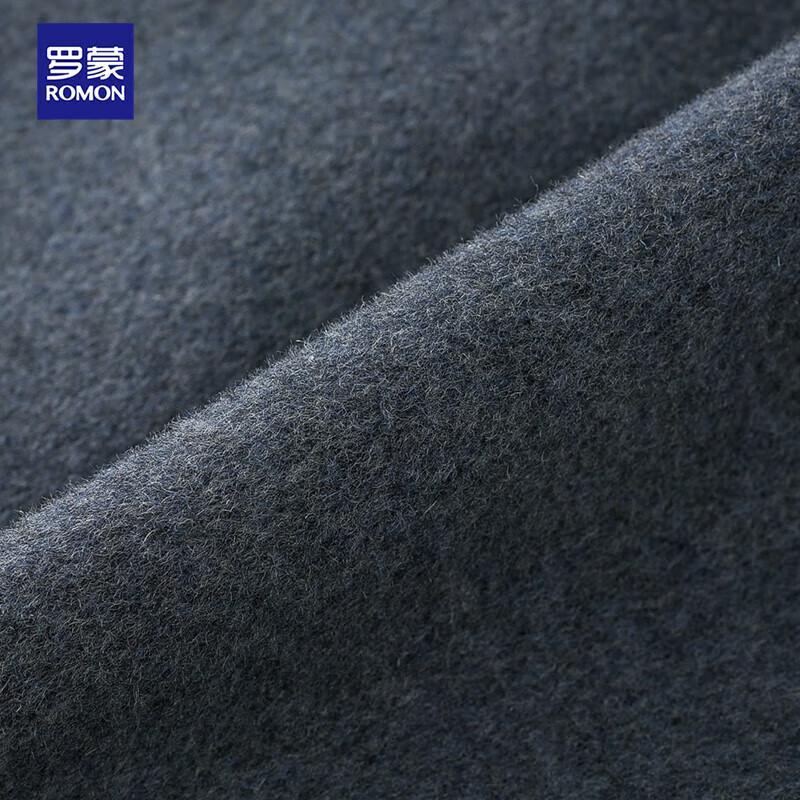 Luo Meng Men's Double-Sided Wool Blend Blazer