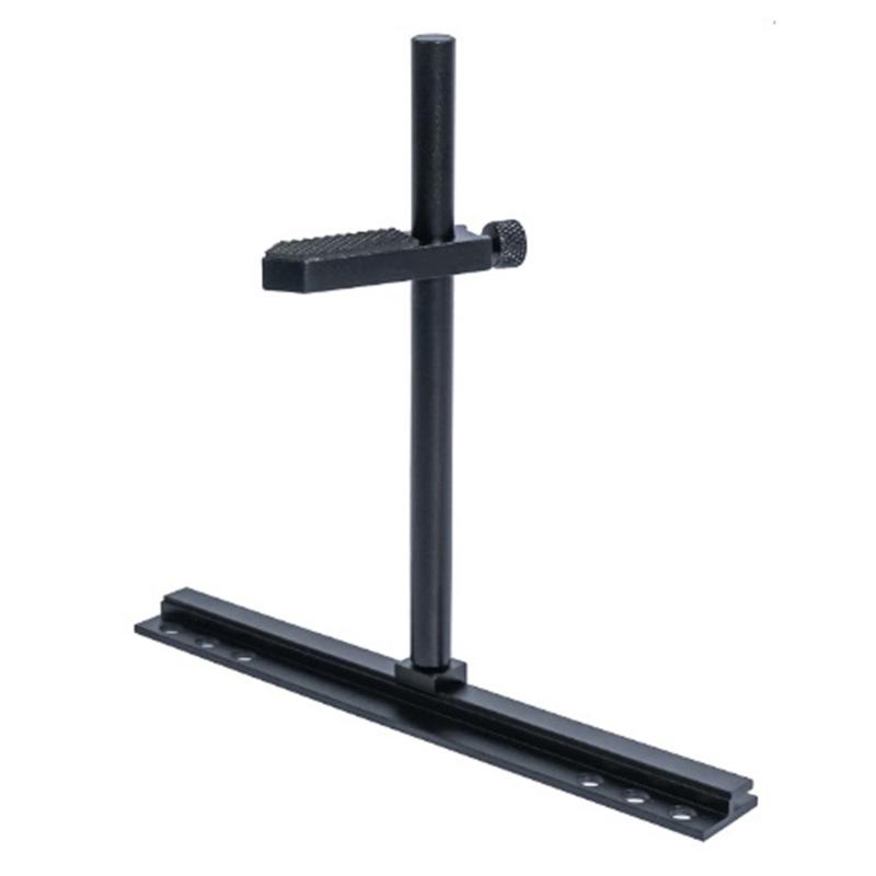 Держатель для видеокарты Регулируемая однослойная подставка для видеокарты GPU Алюминиевый кронштейн поддержки GPU для компьютера чёрный