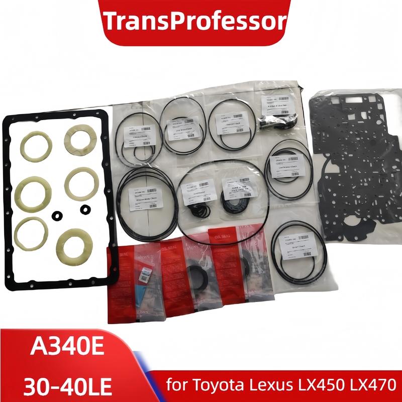 A340E 30-40LE Automatic Transmission Repair Overhaul Kit for Toyota Lexus,TransProfessor OHK Oil Seals Gaskets Car Accessories