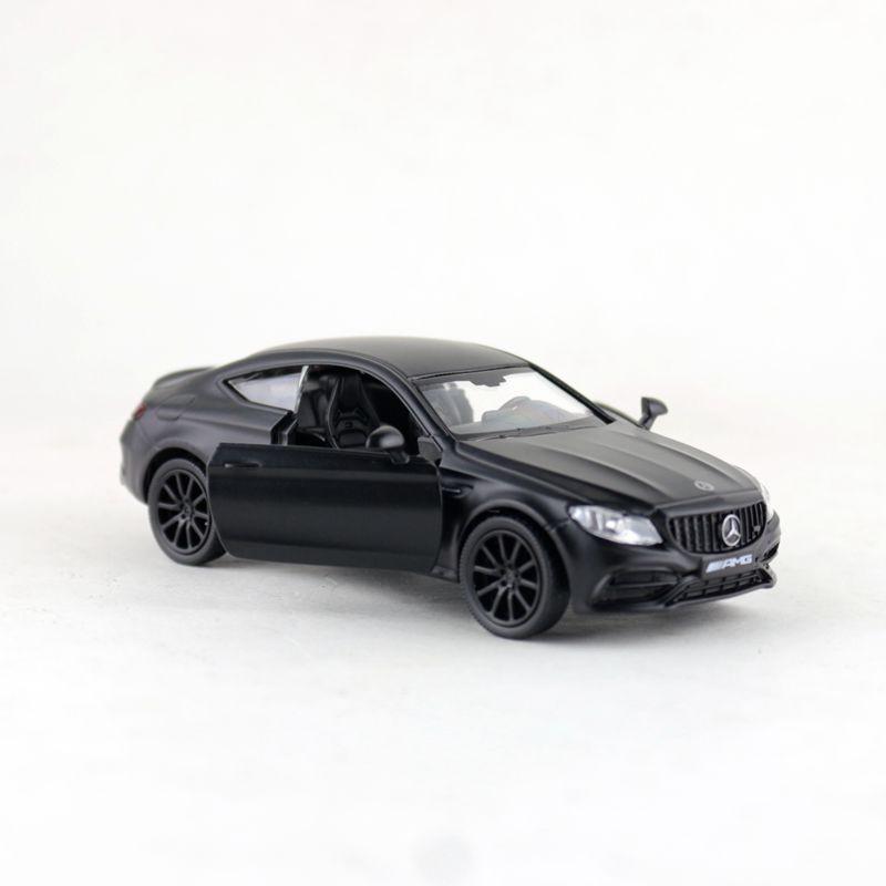 C63 Mercedes Benz Diecast Alloy Car Model With Inertia Movement For Kids Gift