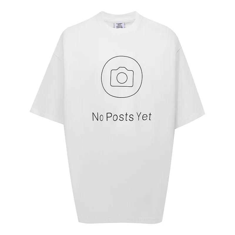 2025 New Explosive S/s Luxury Vt Logo Printed Women's Men's T-shirt Plus Size T-shirt Casual Cotton T-shirt Summer Style