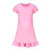Girls' Sleeveless Nightdress -Hem Sleepwear Set