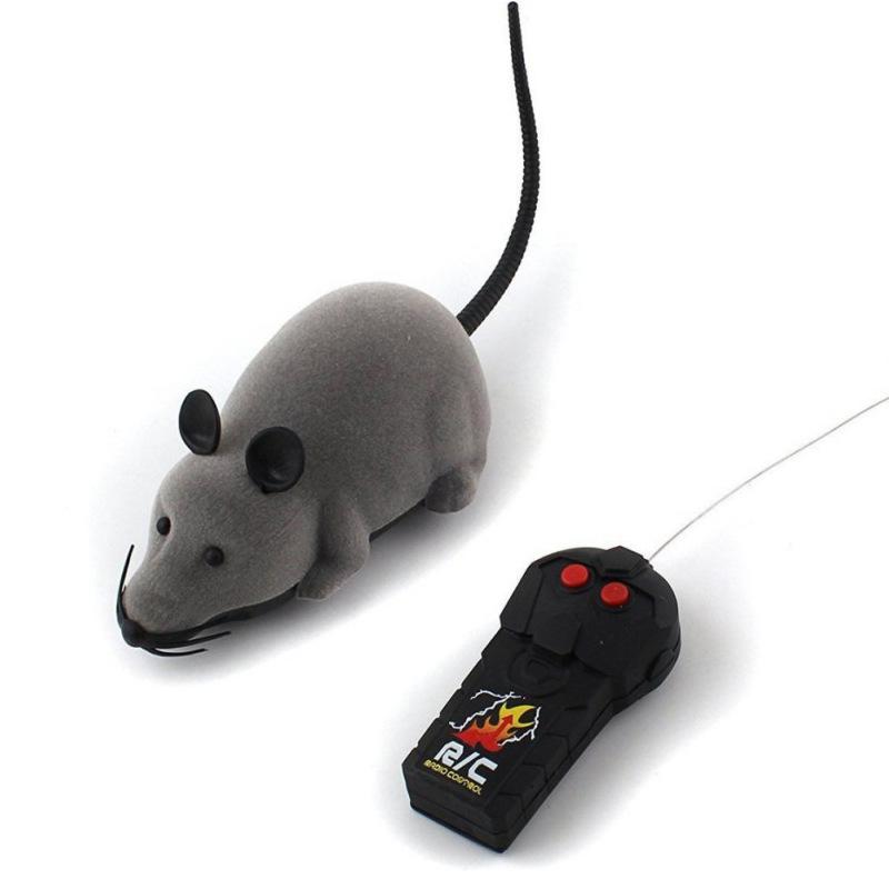 Remote Control Simulation Mouse Electric Spoof Trick Animal Model Children's Toys Funny Cat Pet Supplies