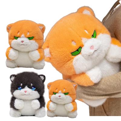 New 33CM Creative Plush Round Fat Cat Plush Toys Cat Animal Pillow Soft Dolls Stuffed Toys Baby Birthday Gift Home Decor