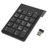 USB 2.4G Mini Number Keypad Digital Keyboard 18 Keys Wired Number Keypad for IMac/MacBook Air/Pro Laptop PC Notebook Desktop