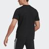 Adidas UltraBoost Graphic Tee Illusion One Sport Casual Round Neck Short Sleeve Men Tops Black GU1752