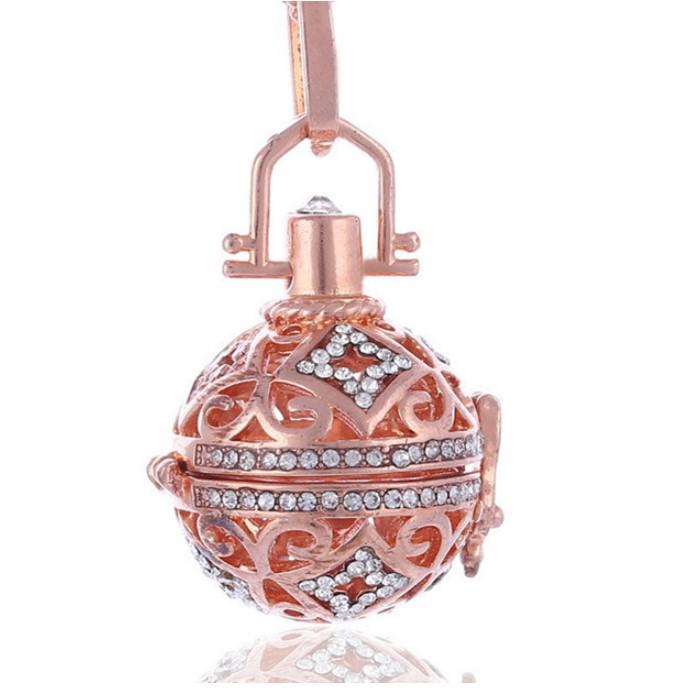 European & American Maternity Aromatherapy Necklace - Qinyinzhu Essential Oil Long Sweater Chain