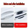 8 pz Adesivi Protettivi antigraffio per Maniglia Portiera Auto Silicone Specchietto Retrovisore per SsangYong Kyron Stavic Rexton Sports Tivoli Musso