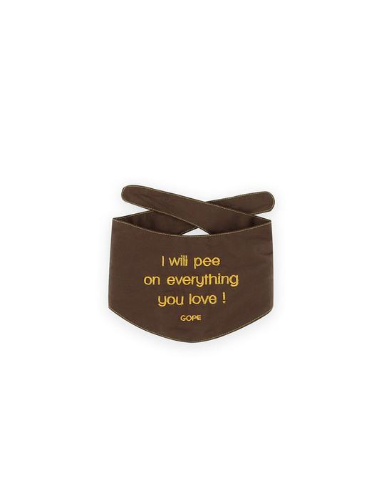 

GOPE GOPE Signature Dog Bandana MUBR One