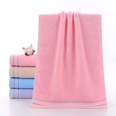 Serviette pour le visage en coton sans décoloration, fournitures de serviettes à main très absorbantes, respectueuses de la peau