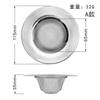 Kitchen Sink Filter Stainless Steel Mesh Sink Strainer Filter Sewer Mesh Strainers Bathroom Sink Strainer Drain Hole Filter Trap