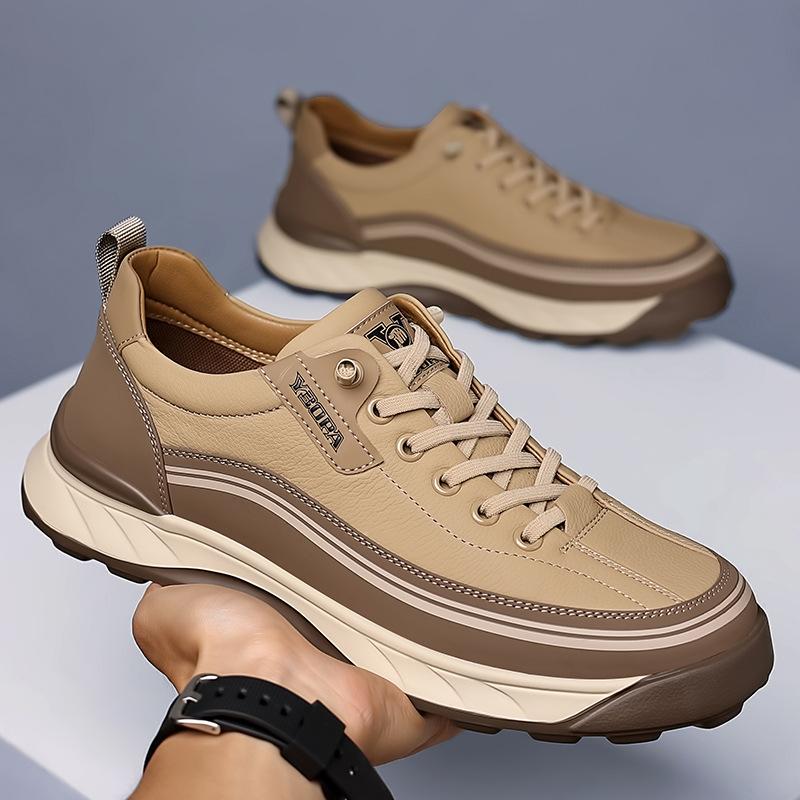 

Men s new soft-soled soft versatile casual shoes one-pedal sports men s shoes low-top running shoes men s 2025 38 коричневый
